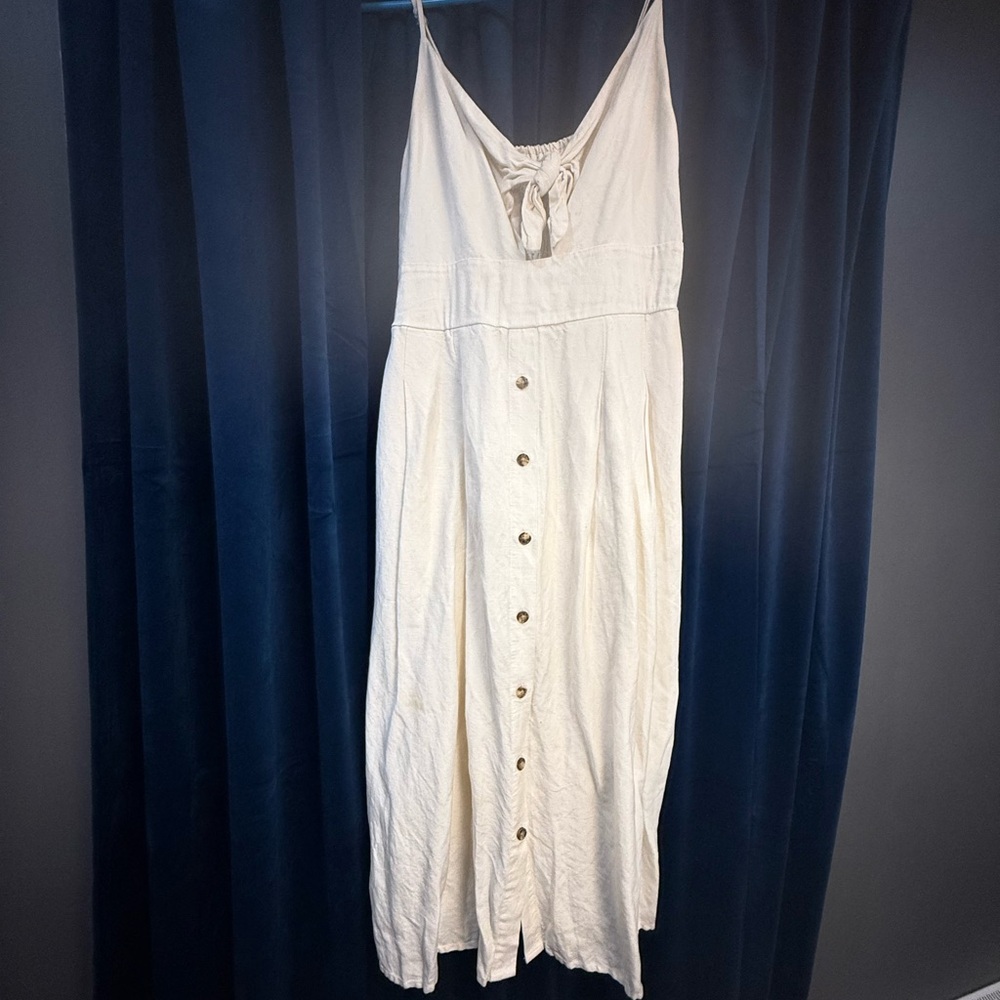 Express Linen midi Dress
